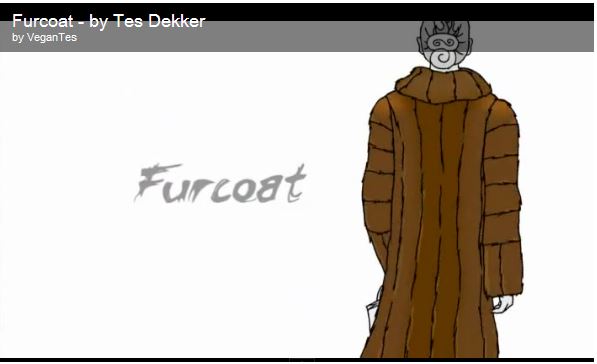 모피반대 애니메이션 'Furcoat - by Tes Dekker'