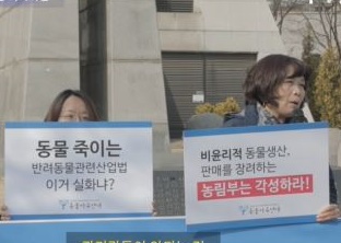 천안펫샵 79마리 방치치사 사건 고발 및 관리감독 강화 요구 기자회견