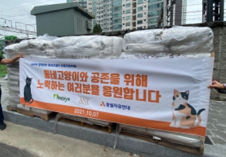 동네고양이와 공존을 위해 노력하는 여러분을 응원합니다