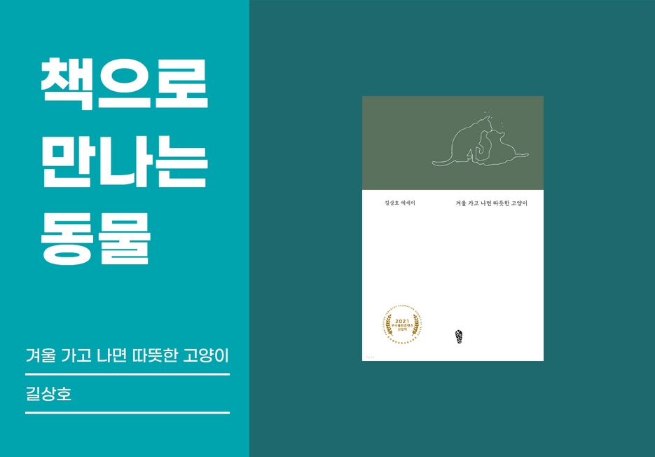 📖책으로 만나는 동물 <겨울 가고 나면 따뜻한 고양이>